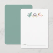 Sprookje Prinses Kasteel Verjaardag Tijd Capsule Bedankkaart (Voorkant / Achterkant)