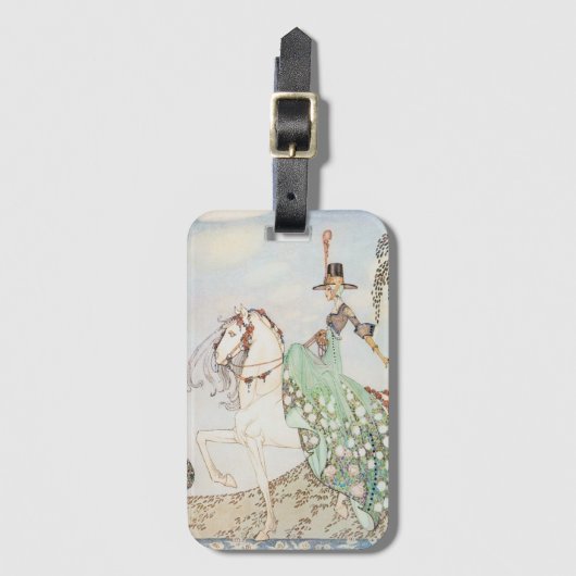 Sprookje, Prinses Minette, Kay Nielsen Bagagelabel (Voorkant (verticaal))