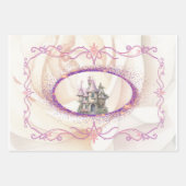 Sprookje Prinses Verjaardag Inpakpapier Vel (Voorkant 2)