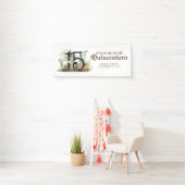 Sprookje Quinceanera 15e verjaardag Spandoek (Insitu)