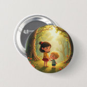 Sprookje Ronde Button (Voorkant /achterkant)