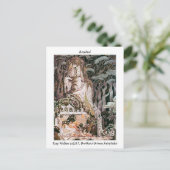  sprookje Rosebud illustratie Kay Nielsen Briefkaart (Staand voorkant)