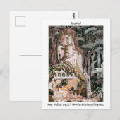  sprookje Rosebud illustratie Kay Nielsen Briefkaart (Voorkant / Achterkant)