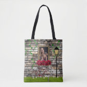  sprookje Rozen Meisjes Foto Lijst Tote Bag (Voorkant)