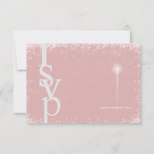 Sprookje RSVP Kaart (Voorkant)