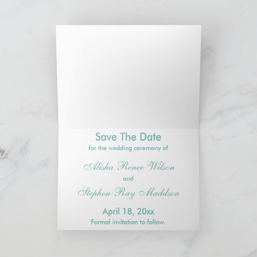 Sprookje Save the Date Aankondiging (Binnen)