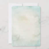 Sprookje Schattig Wit Dragon Baby shower Kaart (Achterkant)