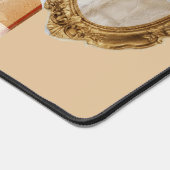 Sprookje Schattige Vrouwelijke Collage Mixed Media Bureaumat (Hoek)