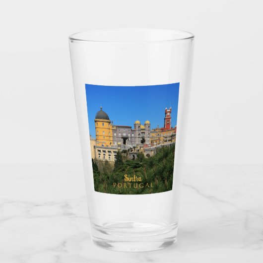 Sprookje Sintra Palace foto, in Portugal Glas (Voorkant)