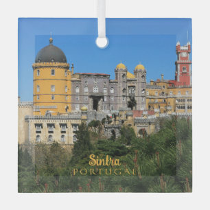 Sprookje Sintra Palace foto, in Portugal Glas Ornament