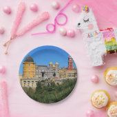 Sprookje Sintra Palace foto, in Portugal Papieren Bordje (Feest)