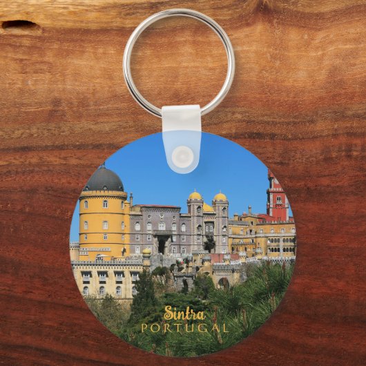 Sprookje Sintra Palace foto, in Portugal Sleutelhanger (Voorkant)
