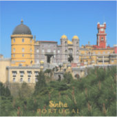 Sprookje Sintra Palace foto, in Portugal Sticker (Voorkant)