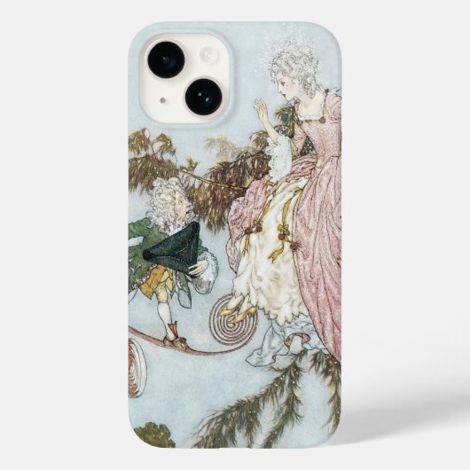 Sprookje Slaapster door Edmund Dulac Case-Mate iPhone Case (Achterkant)