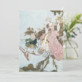 Sprookje Slaapster door Edmund Dulac Kaart (Staand voorkant)