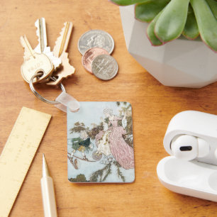 Sprookje Slaapster door Edmund Dulac Sleutelhanger