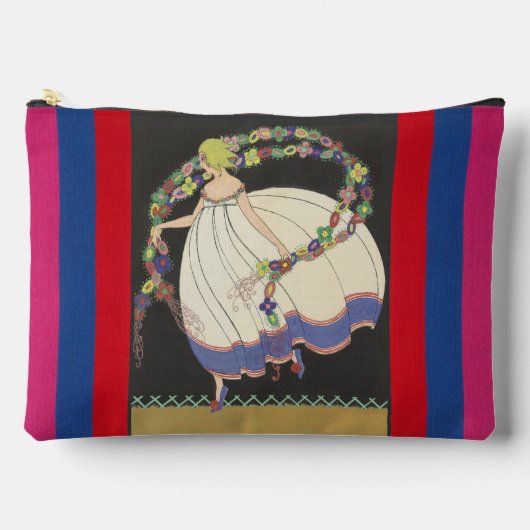 Sprookje stoeien met bloemen etui (Voorkant)