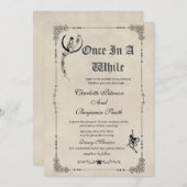  sprookje Storybook Weddenschap Kaart (Voorkant / Achterkant)