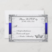 sprookje Storybook Weddenschap RSVP Grey (Voorkant)