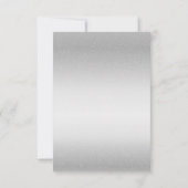 sprookje Storybook Weddenschap RSVP Kaartje (Achterkant)