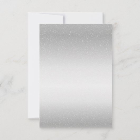  sprookje Storybook Weddenschap RSVP Kaartje (Achterkant)