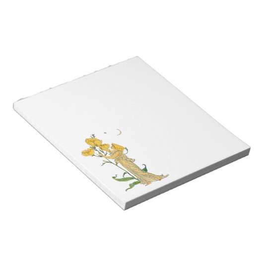 Sprookje, teunisbloem, Walter Crane Notitieblok (Schuin)