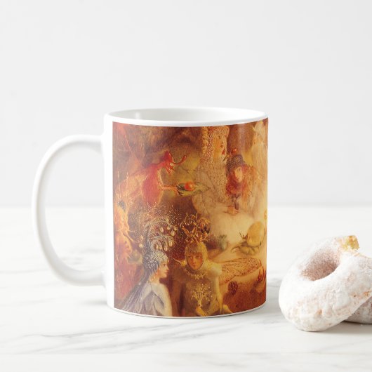 Sprookje The Captive Robin van Fitzgerald Koffiemok (Met donut)