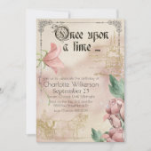  Sprookje Thema Kasteel en Carriage Kaart (Voorkant)