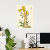 Sprookje uit de oude doos, Teunisbloem, Walter Cra Poster (Thuiskantoor)