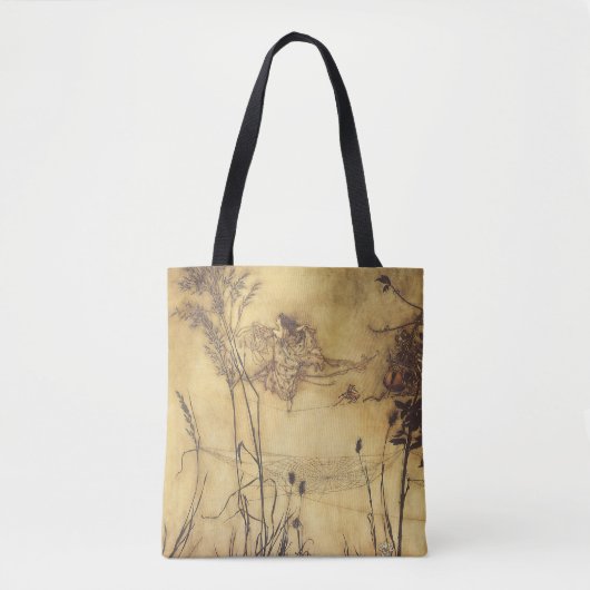 Sprookje uit het verleden, het koord van de fee do tote bag (Voorkant)