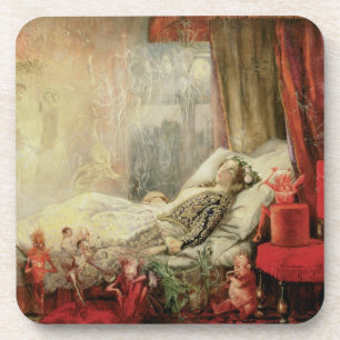 Sprookje uit het verleden, materiaal waarvan drome onderzetter