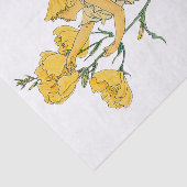 Sprookje uit het verleden, teunisbloem, Walter Cra Tissuepapier (Detail)