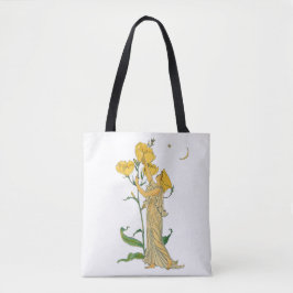 Sprookje uit het verleden, teunisbloem, Walter Cra Tote Bag