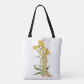 Sprookje uit het verleden, teunisbloem, Walter Cra Tote Bag (Achterkant)