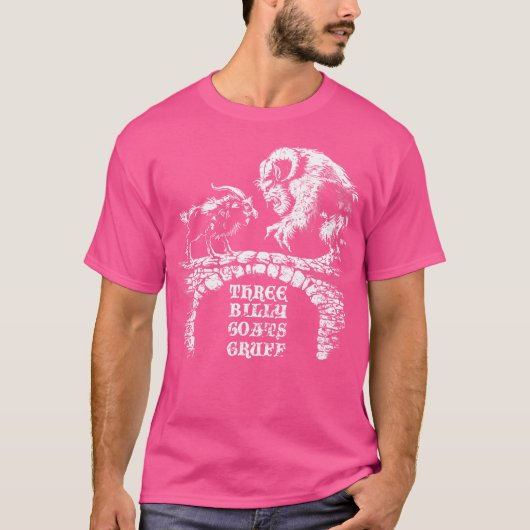 Sprookje van de drie geiten t-shirt (Voorkant)