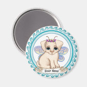 Sprookje van een puppyhond magneet (Voorkant / Achterkant)