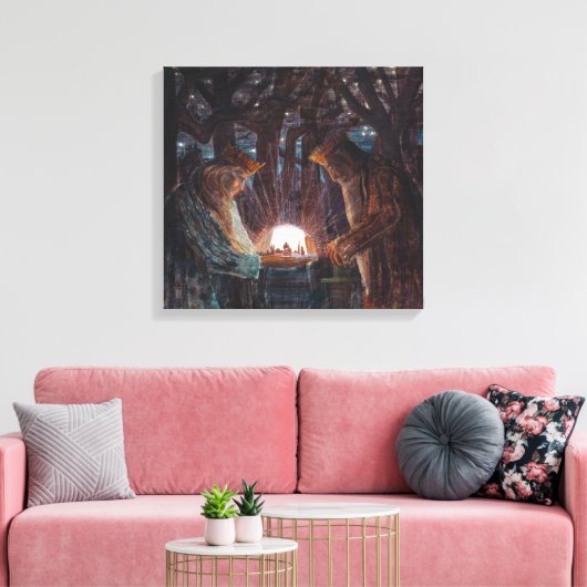 Sprookje van Koningen Mikalojus ciurlionis | | Canvas Afdruk (Insitu (Woonkamer))