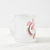 Sprookje van maan Vrouwen Glas Mok (Voorkant links)