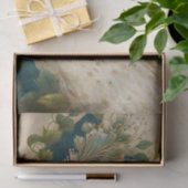 Sprookje van witte pauw tissuepapier (Geschenk)