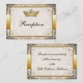  sprookje verhalenboek bruiloft receptie informatiekaartje (Voorkant / Achterkant)