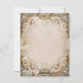  sprookje verhalenboek bruiloft uitnodiging (Achterkant)