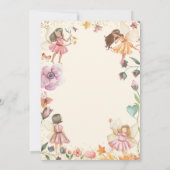 Sprookje Verjaardag Uitnodiging Betoverd Bos Uitno (Achterkant)