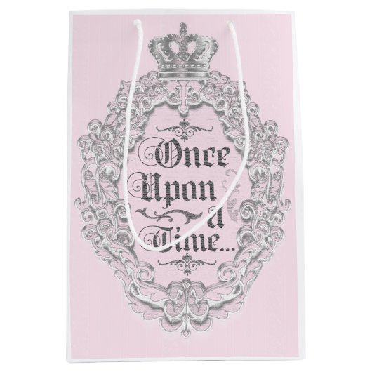 Sprookje Vintage EENS OP EEN TIJD Cadeautas (Voorkant)