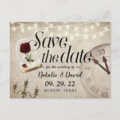  sprookje Weddenschap Save the Date Aankondigingskaart (Voorkant)