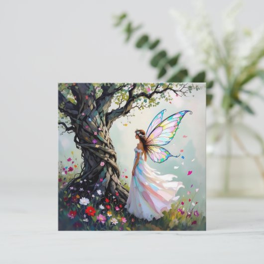 Sprookje Whimsical Magical Blank (Staand voorkant)