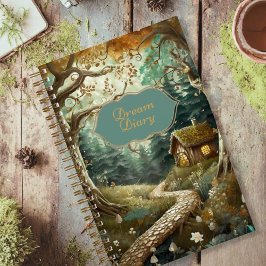 Sprookje Woodland Dream Dagboek Tijdschrift Notitieboek