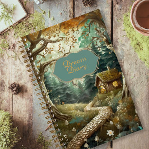Sprookje Woodland Dream Dagboek Tijdschrift Notitieboek