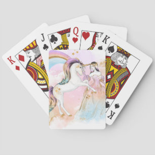 Sprookjes Eenhoorn Fantasie Pokerkaarten