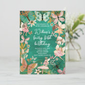 Sprookjes Eerste Verjaardag 1e Kaart (Staand voorkant)