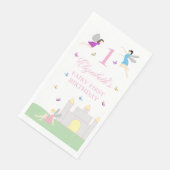 Sprookjes Eerste Verjaardag Servet (Hoek)